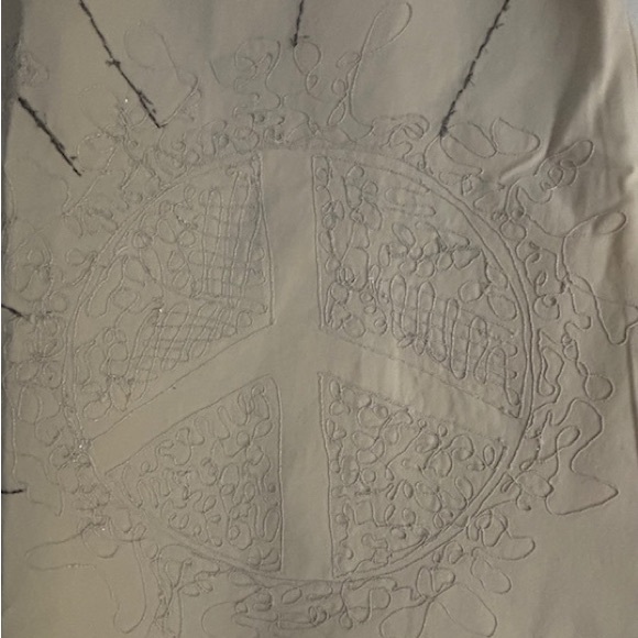 Oilily Cream A-Line Skirt - US size 8. Brand new, never worn. - Picture 2 of 5